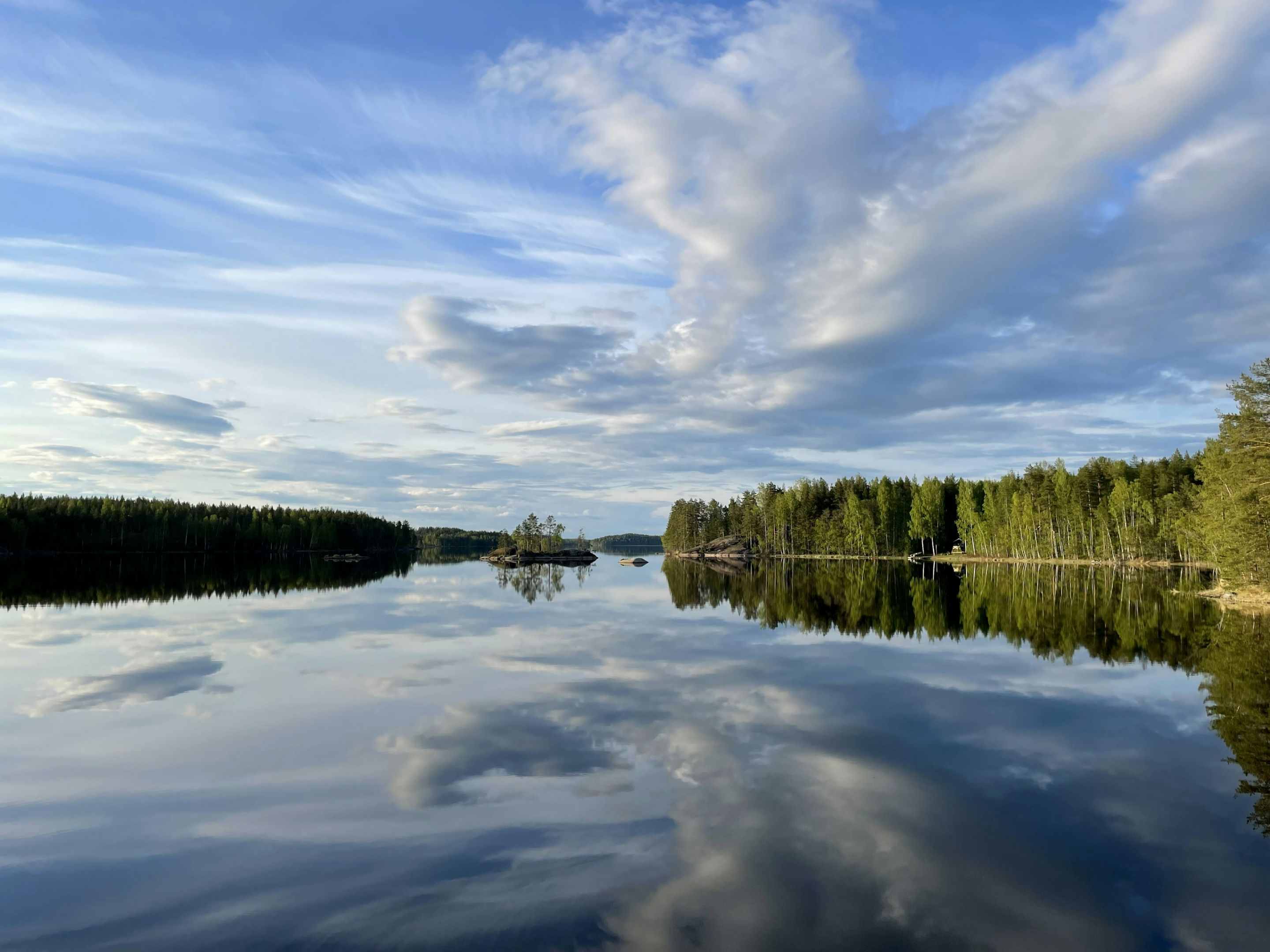 Still water, Lake Saimaa