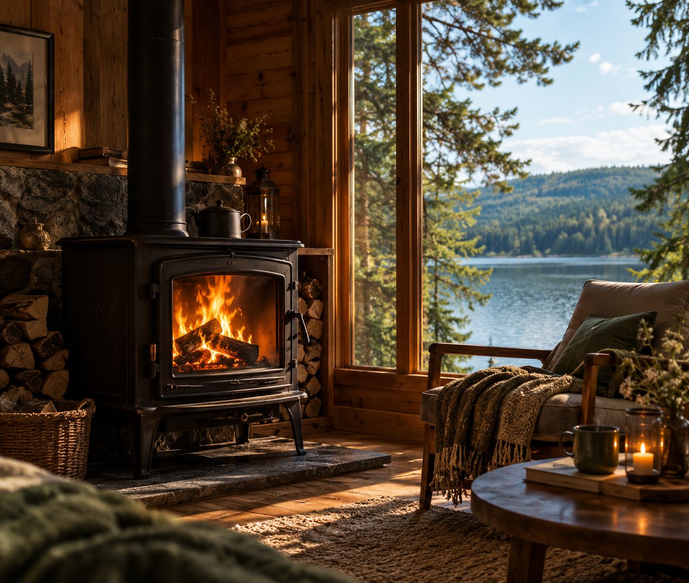 Wood stove · Hendrik Morkel